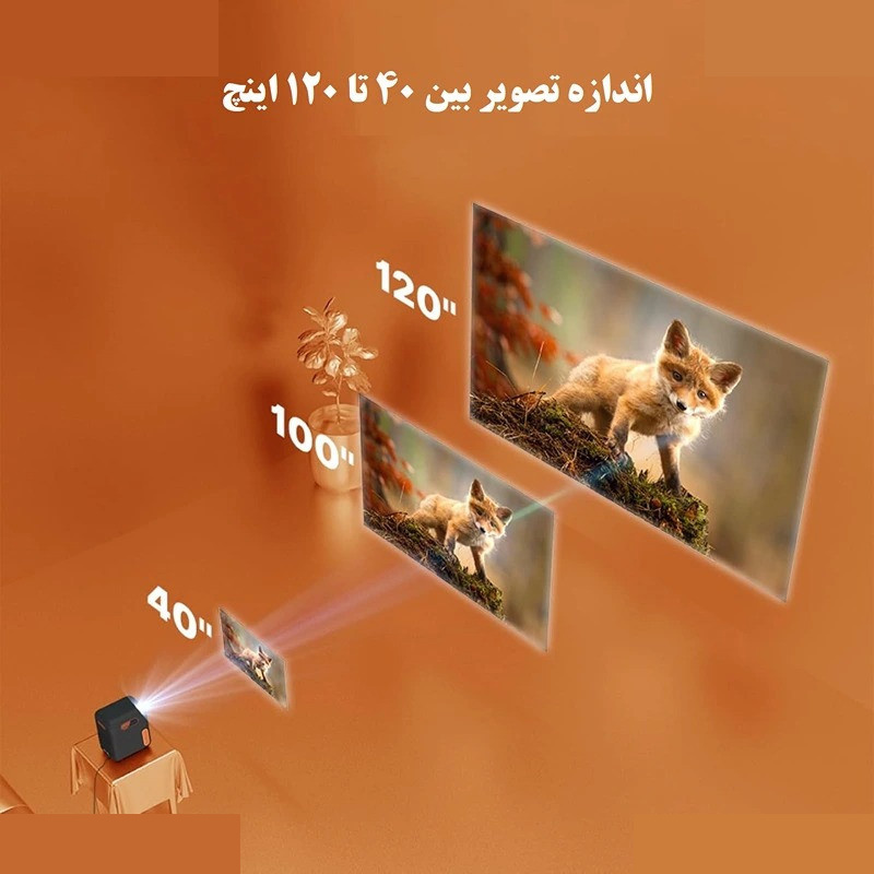 ویدئو پروژکتور قابل حمل مدل Xming Episode One Smart Projector(C015FGN) ویدئو پروژکتور قابل حمل مدل Xming Episode One Smart Projector(C015FGN)