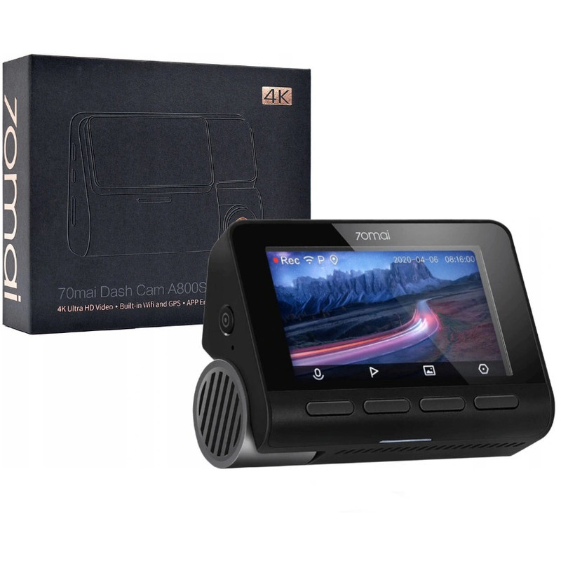 دوربین فیلم برداری خودرو سوِنتی مِی مدل 70maI Dash Cam 4K + GPS A800S دوربین فیلم برداری خودرو سوِنتی مِی مدل 70maI Dash Cam 4K + GPS A800S