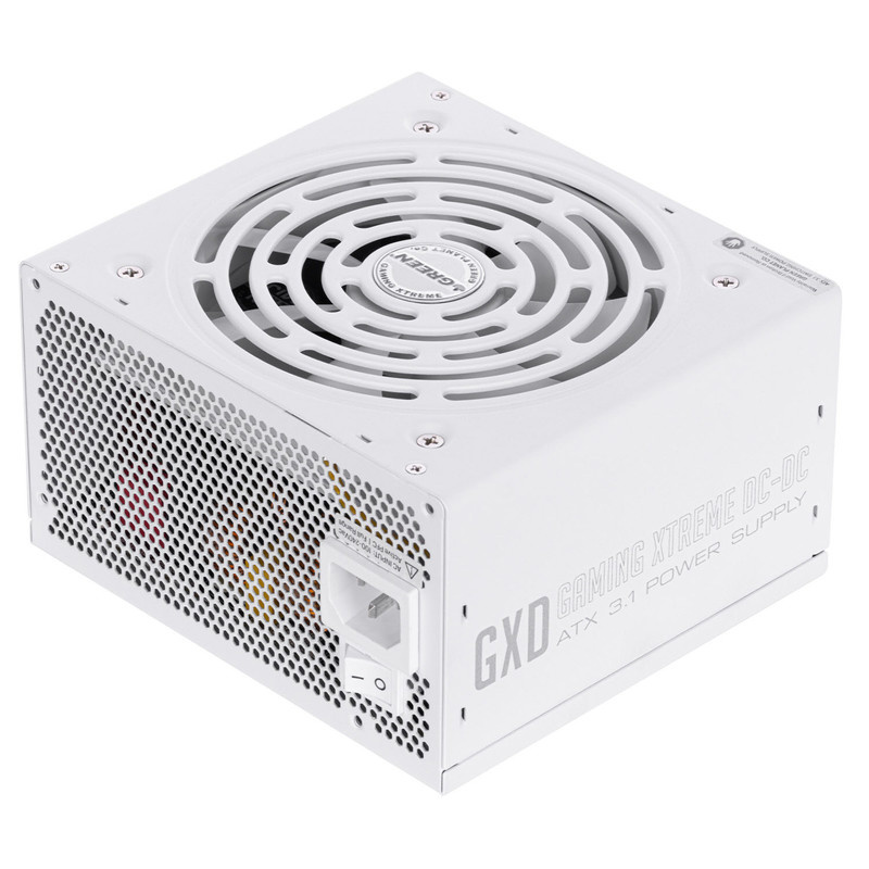 منبع تغذیه کامپیوتر 850W وات گرین مدل GP850B-GXD White (ATX 3.1) منبع تغذیه کامپیوتر 850W وات گرین مدل GP850B-GXD White (ATX 3.1)