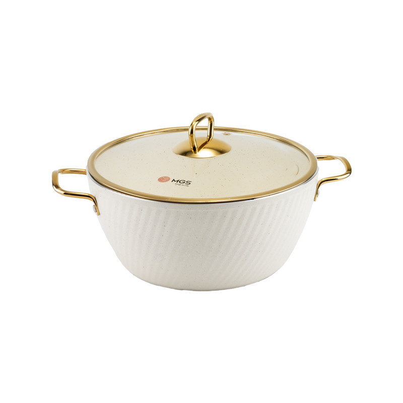 سرویس قابلمه و تابه گرانیت 23 پارچه ام جی اس مدل ماینز کد 003 سرویس قابلمه و تابه گرانیت 23 پارچه ام جی اس مدل ماینز کد 003