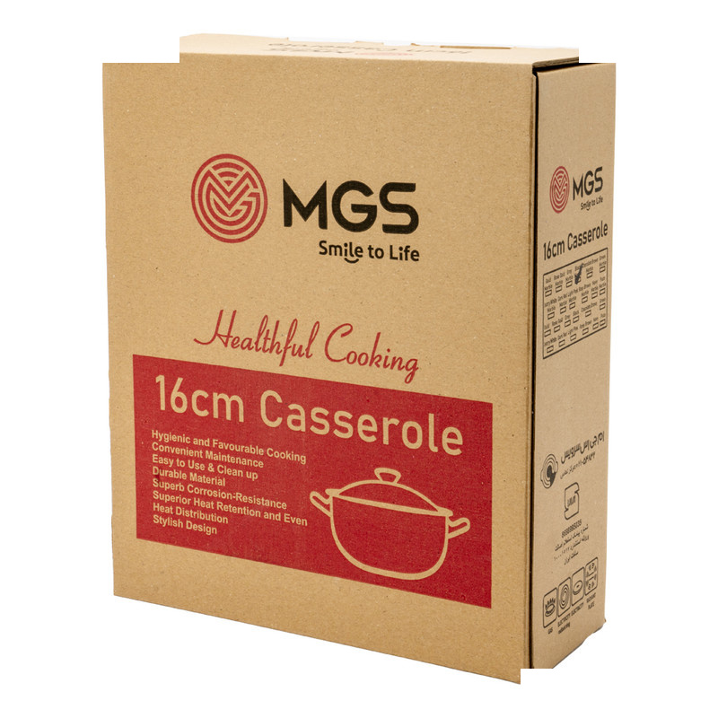 قابلمه گرانیت ام جی اس مدل فورج کد 005 سایز 16 قابلمه گرانیت ام جی اس مدل فورج کد 005 سایز 16