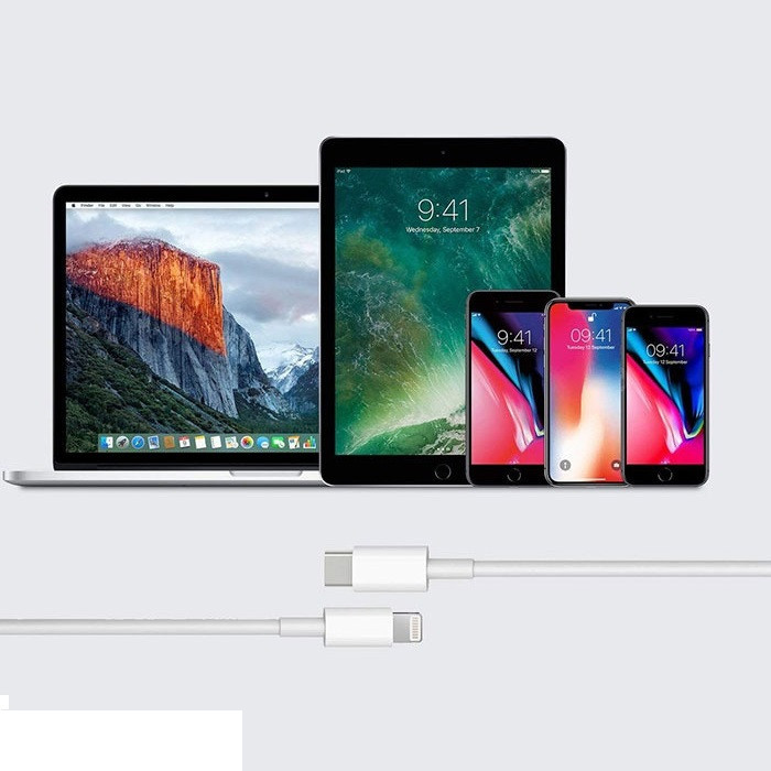 کابل تبدیل USB-C به لایتنینگ مدل 14Pro Max طول 1 متر کابل تبدیل USB-C به لایتنینگ مدل 14Pro Max طول 1 متر