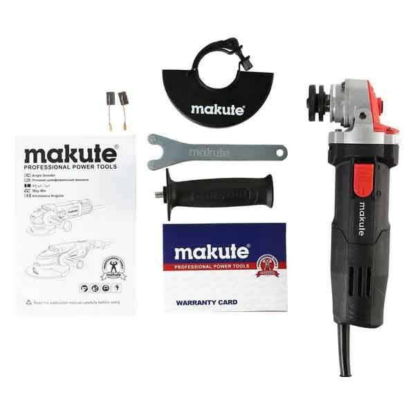 مینی فرز 115 میلی متر 850 وات ماکوته مدل دسته بلند دیمر دار کد AJ-AG126-LV مینی فرز 115 میلی متر 850 وات ماکوته مدل دسته بلند دیمر دار کد AJ-AG126-LV