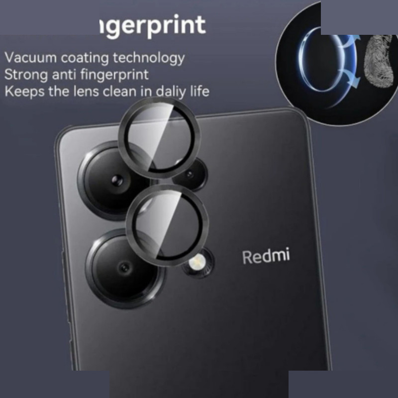 محافظ لنز دوربین شیشه ای زیفرند مدل Crystal Shield مناسب برای گوشی موبایل شیائومی Redmi Note 13 4G محافظ لنز دوربین شیشه ای زیفرند مدل Crystal Shield مناسب برای گوشی موبایل شیائومی Redmi Note 13 4G