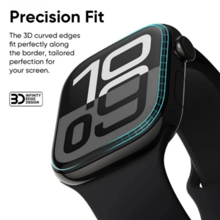 محافظ صفحه نمایش ساعت هوشمند اولترا مدل FULL GLUE مناسب اپل واچ سری 11 سایز 42 میلی متر