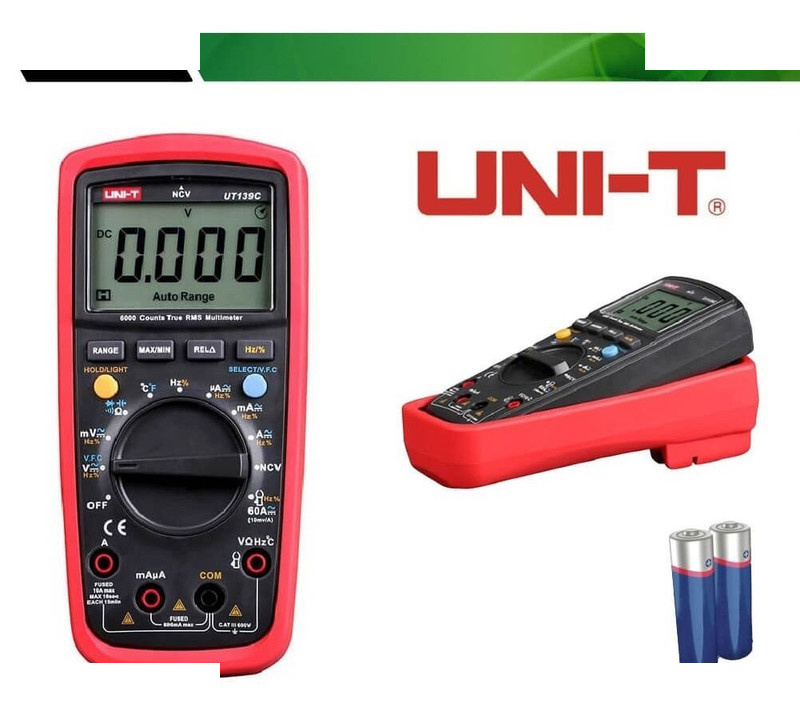 مولتی متر دیجیتال یونی-تی مدل ut139c مولتی متر دیجیتال یونی-تی مدل ut139c