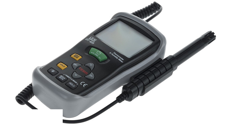 دماسنج و رطوبت سنج سی ای ام مدل DT-625 دماسنج و رطوبت سنج سی ای ام مدل DT-625
