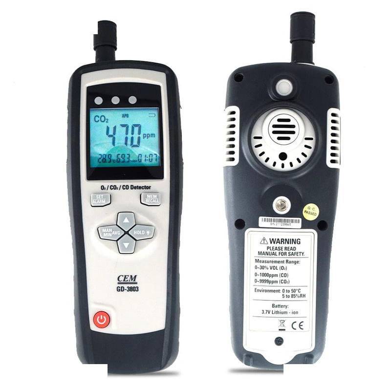 آنالایزر گاز سی ای ام مدل GD-3803 آنالایزر گاز سی ای ام مدل GD-3803