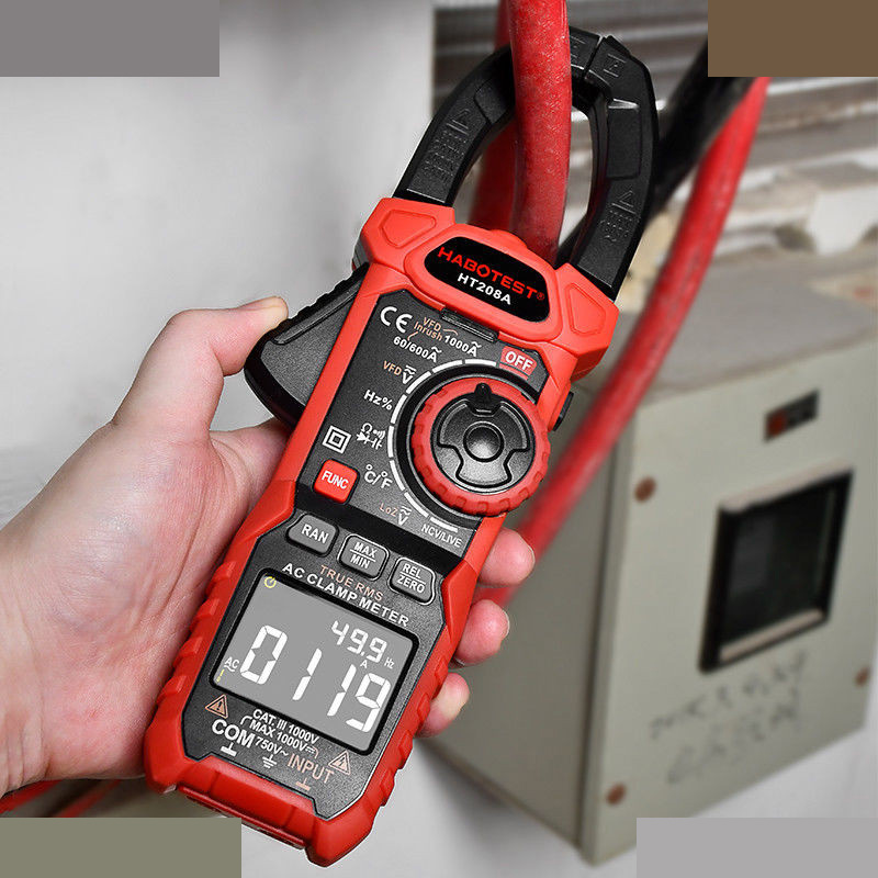 مولتی متر کلمپی هابوتست مدل HT208D
