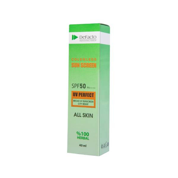 کرم ضد آفتاب بدون رنگ دفکتو SPF 50 مدل 00 0 حجم 40 میلیلیتر کرم ضد آفتاب بدون رنگ دفکتو SPF 50 مدل 00 0 حجم 40 میلیلیتر