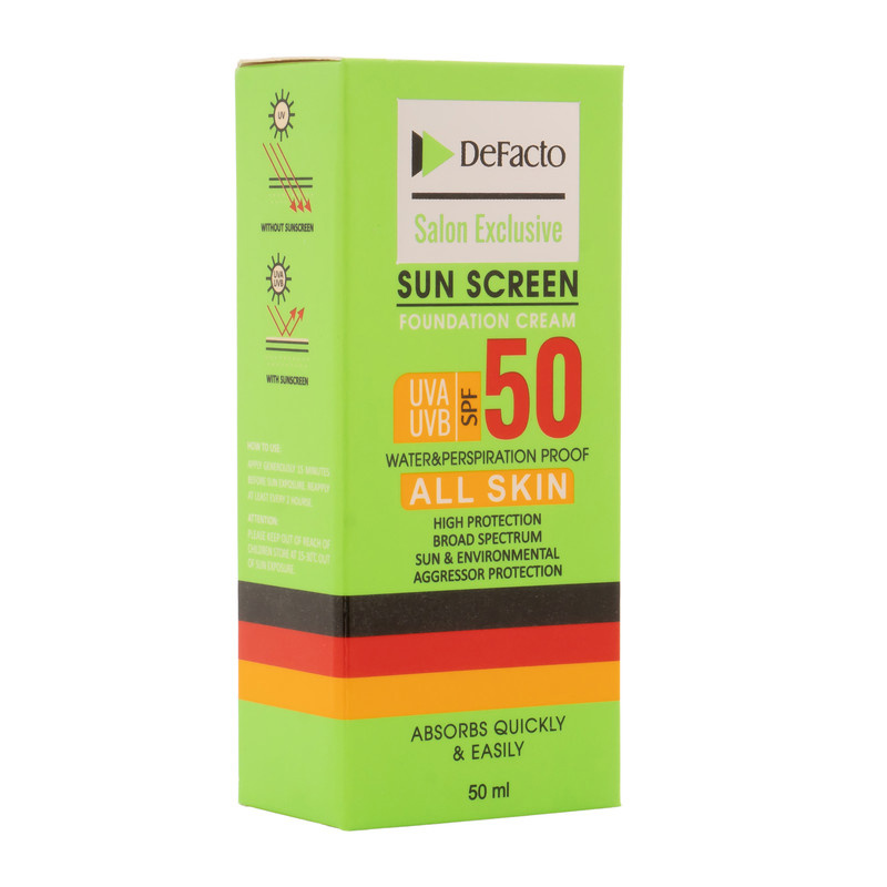 کرم ضد آفتاب رنگی صورت دیفکتو SPF 50 مدل D.01 حجم 50 میلیلیتر کرم ضد آفتاب رنگی صورت دیفکتو SPF 50 مدل D.01 حجم 50 میلیلیتر