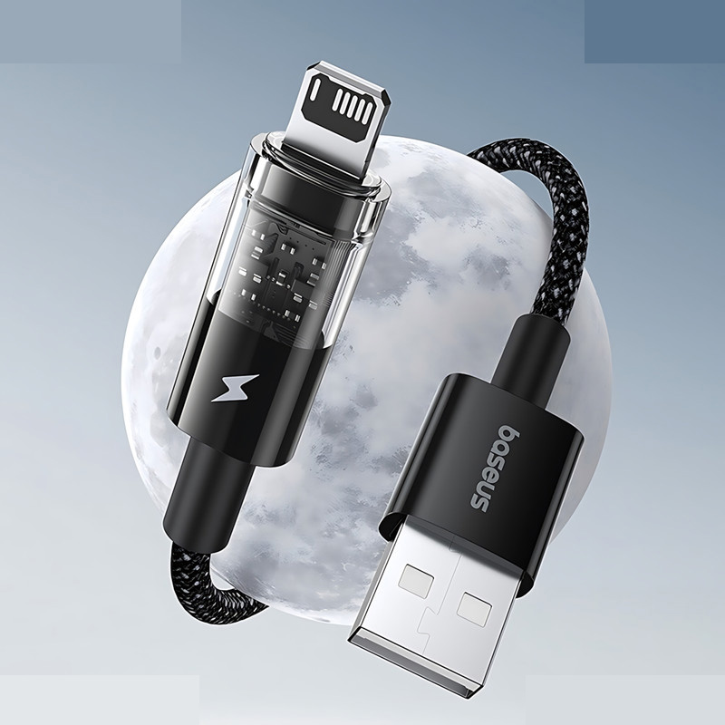 کابل تبدیل USB به لایتنینگ بیسوس مدل B-Gem20 طول 1 متر