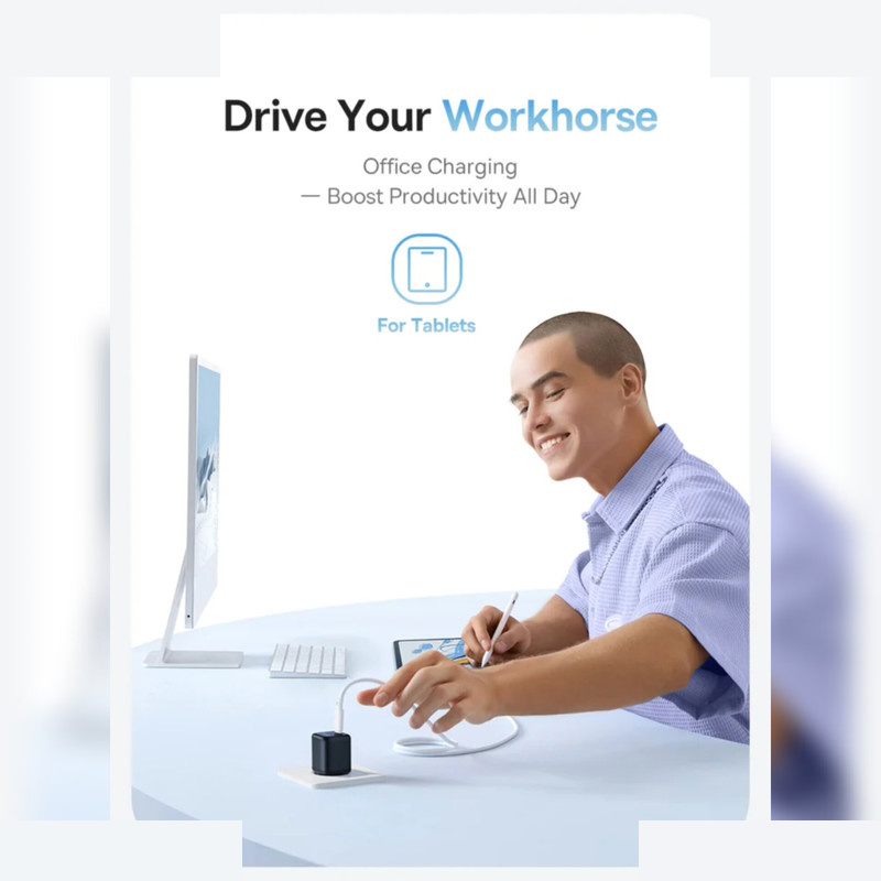 شارژر دیواری 45 وات بیسوس مدل PicoGo 45W شارژر دیواری 45 وات بیسوس مدل PicoGo 45W