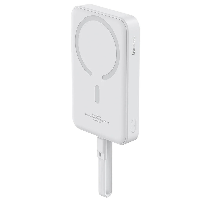 پاوربانک بیسیم 30 وات باسئوس مدل Magnetic Mini ظرفیت 10000 میلی آمپر ساعت پاوربانک بیسیم 30 وات باسئوس مدل Magnetic Mini ظرفیت 10000 میلی آمپر ساعت