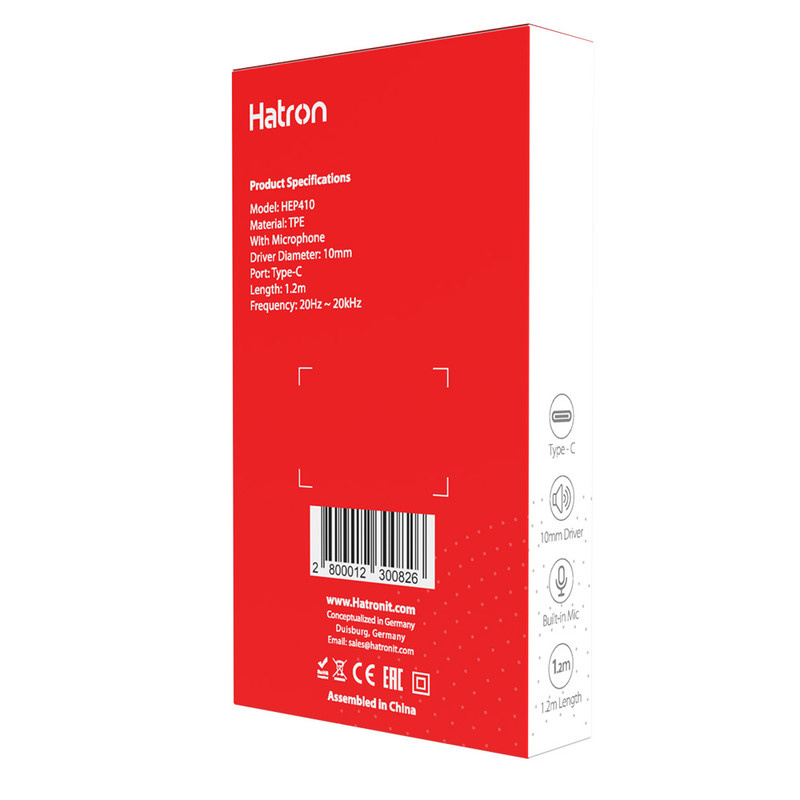 هندزفری هترون مدل HEP410