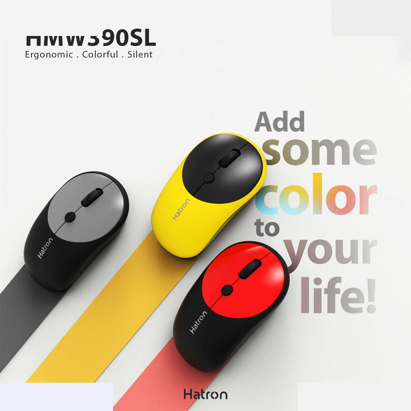 ماوس بی سیم هترون مدل HMW390SL