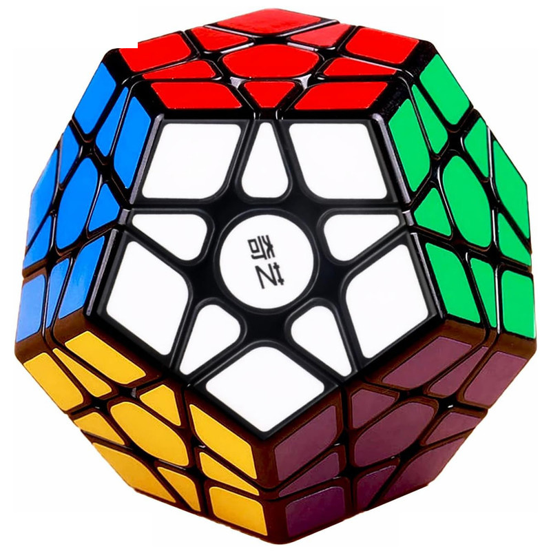 مکعب روبیک چی ای مدل مگامینکس کای وای کایهنگ دبلیو 3×3 QY Megaminx QiHeng Black W مکعب روبیک چی ای مدل مگامینکس کای وای کایهنگ دبلیو 3×3 QY Megaminx QiHeng Black W
