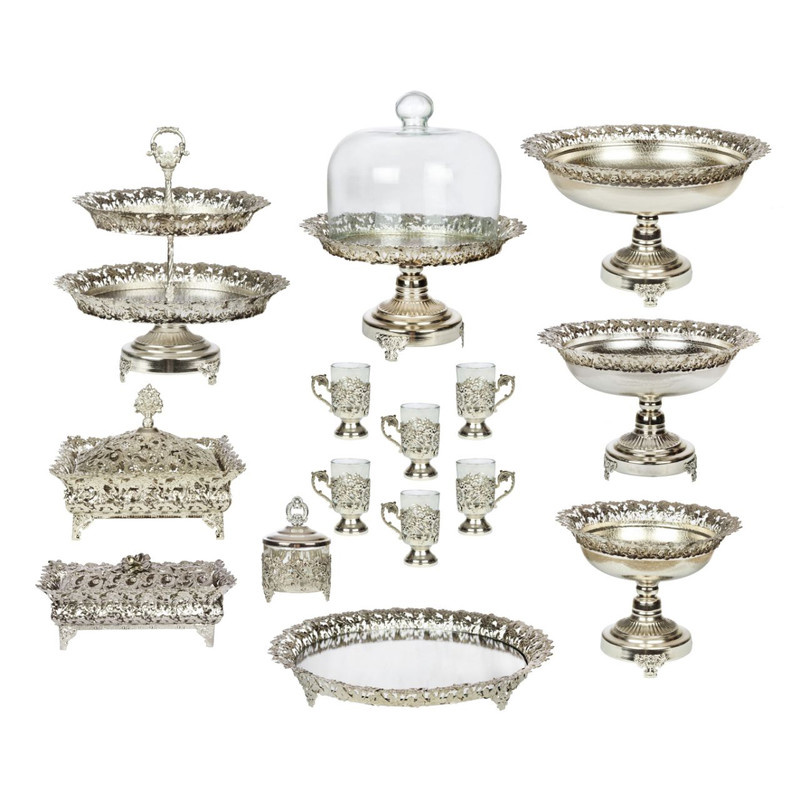 ست پذیرایی پانزده پارچه چشمه نور مدل B8085-C