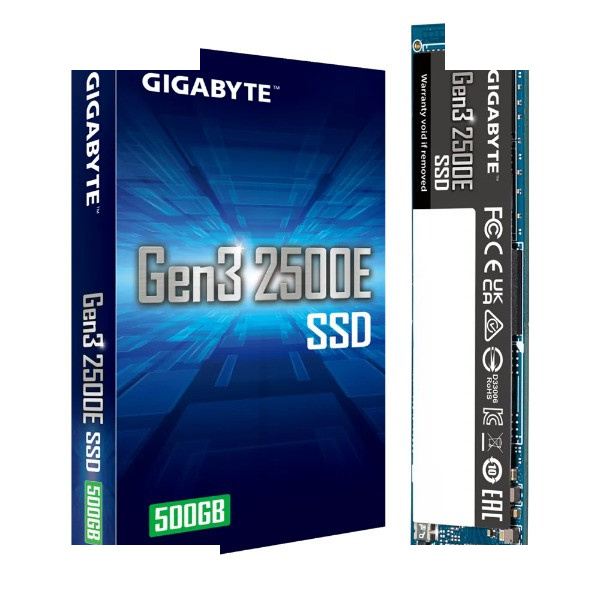 اس اس دی اینترنال گیگابایت مدل Gen3 2500E ظرفیت 500 گیگابایت اس اس دی اینترنال گیگابایت مدل Gen3 2500E ظرفیت 500 گیگابایت