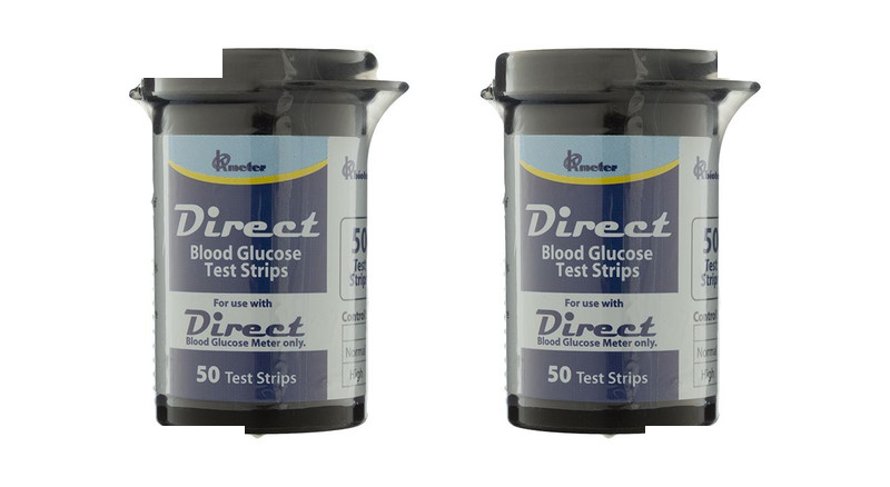 نوار تست قند خون دایرکت مدل 1003 بسته 100 عددی