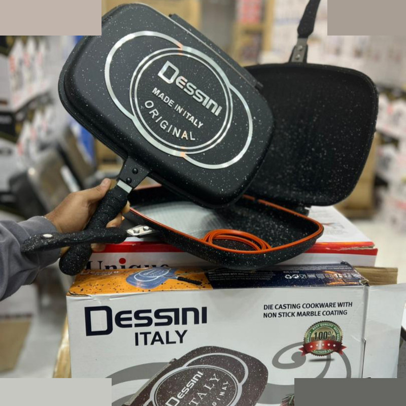 تابه چدنی دسینی مدل دو طرفه رژیمی سایز 36 تابه چدنی دسینی مدل دو طرفه رژیمی سایز 36