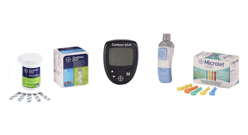 دستگاه تست قند خون بایر مدل Contour Plus دستگاه تست قند خون بایر مدل Contour Plus