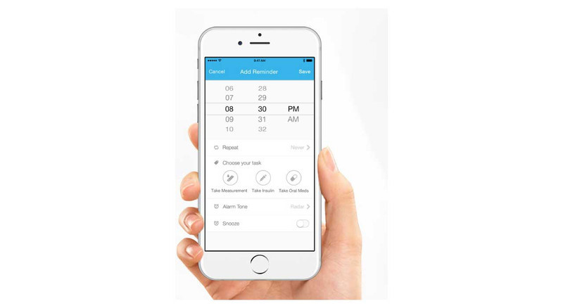 دستگاه تست قند خون آی هلث مدل Wireless Glucose Meter Kit-BG5