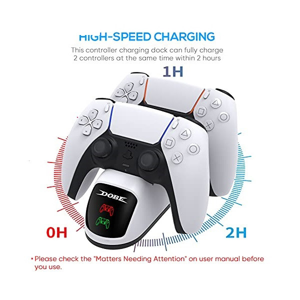 شارژر دسته بازی پلی استیشن 5 دابی مدل TP5-0515B