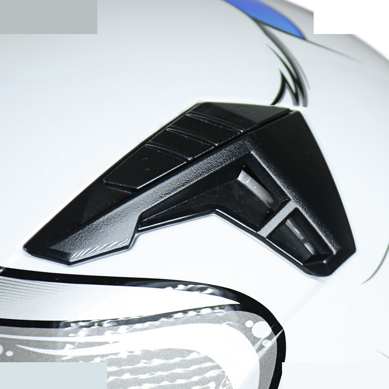 کلاه کاسکت بدون فک دی ای وان مدل +407 Buffalo Wh/Bl