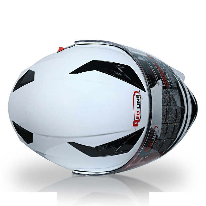 کلاه کاسکت فک متحرک ردلاین مدل 939 whte lose