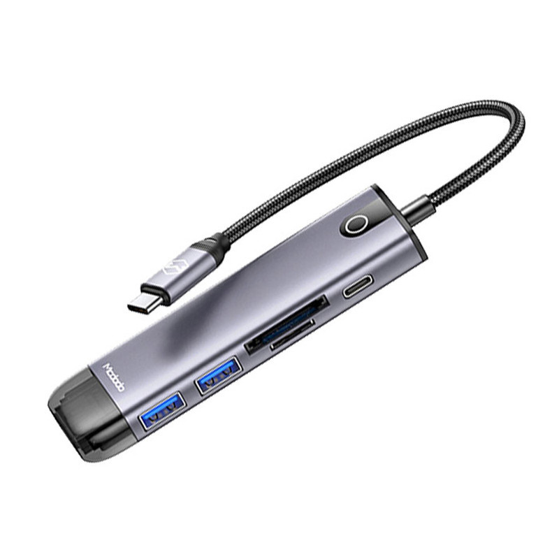 هاب 6 پورت USB-C مک دودو مدل MC-HU-7740 هاب 6 پورت USB-C مک دودو مدل MC-HU-7740