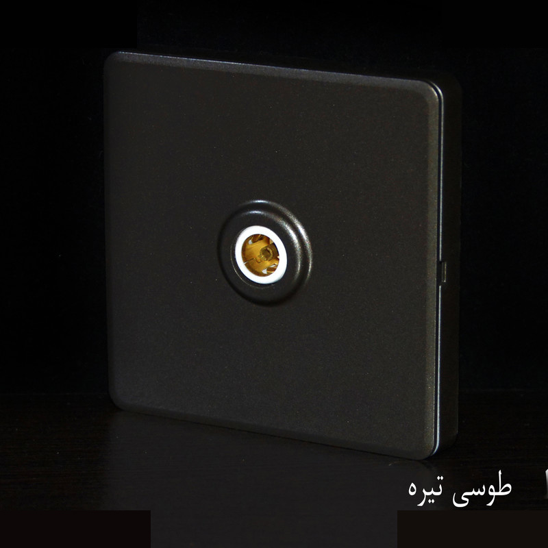 پریز آنتن خیام الکتریک مدل لوکس کد KH872