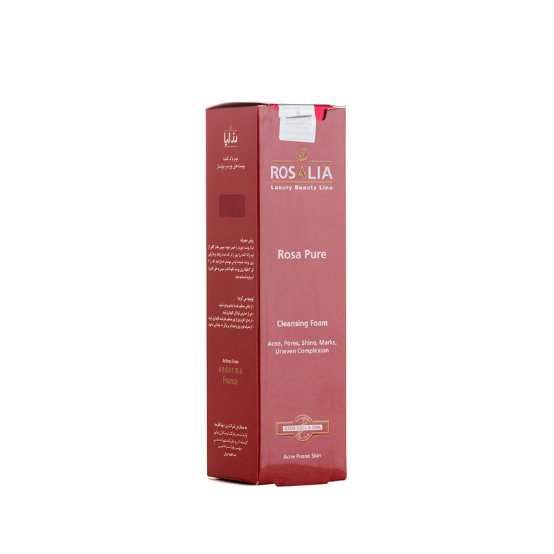 فوم پاککننده صورت رزالیا مدل Rosa Pure حجم 150 میلیلیتر فوم پاککننده صورت رزالیا مدل Rosa Pure حجم 150 میلیلیتر