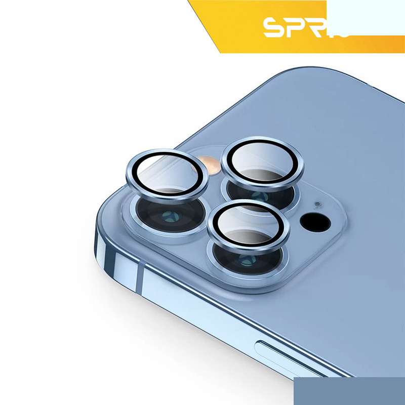 محافظ لنز دوربین رینگی اسپریگ مدل Ring Metal مناسب برای گوشی موبایل اپل Iphone 13 محافظ لنز دوربین رینگی اسپریگ مدل Ring Metal مناسب برای گوشی موبایل اپل Iphone 13