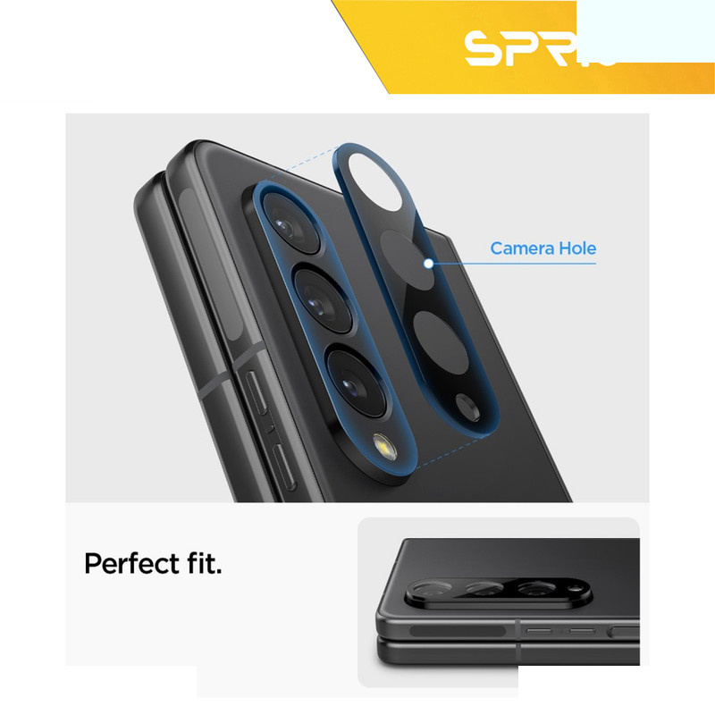 محافظ لنز دوربین اسپریگ مدل 3D-SP مناسب برای گوشی موبایل سامسونگ Galaxy Z Fold 3 محافظ لنز دوربین اسپریگ مدل 3D-SP مناسب برای گوشی موبایل سامسونگ Galaxy Z Fold 3