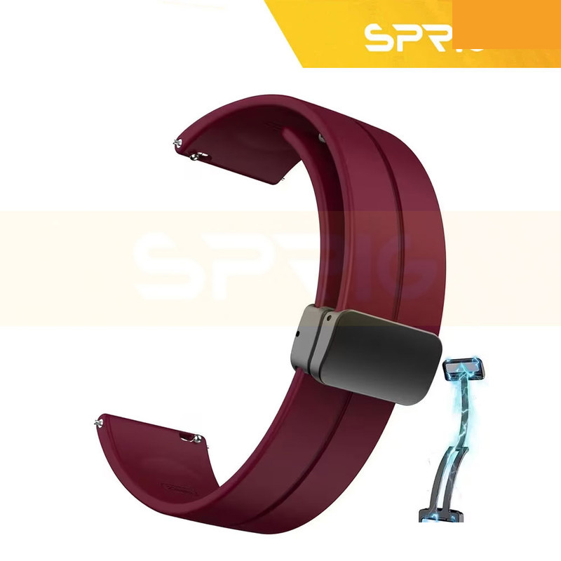 بند اسپریگ مدل Silic-Magnet TW مناسب برای ساعت هوشمند میبرو لایت Watch Lite2 بند اسپریگ مدل Silic-Magnet TW مناسب برای ساعت هوشمند میبرو لایت Watch Lite2