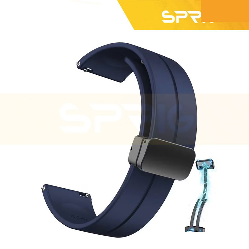 بند اسپریگ مدل Silic-Magnet TW مناسب برای ساعت هوشمند ناتینگ CMF Watch Pro 3 22mm بند اسپریگ مدل Silic-Magnet TW مناسب برای ساعت هوشمند ناتینگ CMF Watch Pro 3 22mm