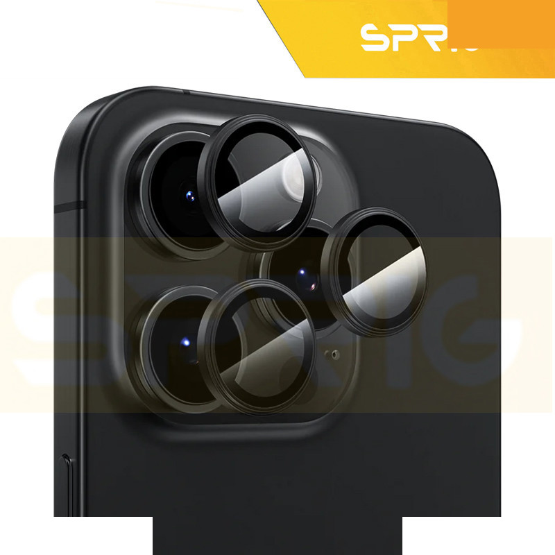 محافظ لنز دوربین اسپریگ مدل Ring Metal Luxury مناسب برای گوشی موبایل اپل Iphone 16 Pro / 16 Pro max محافظ لنز دوربین اسپریگ مدل Ring Metal Luxury مناسب برای گوشی موبایل اپل Iphone 16 Pro / 16 Pro max