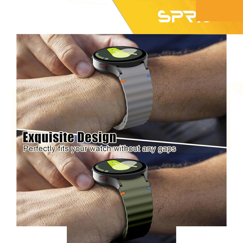 بند اسپریگ مدل Silic NewV مناسب برای ساعت هوشمند سامسونگ Galaxy Watch 5 40mm / Watch 5 44mm / Watch 5 Pro 45mm بند اسپریگ مدل Silic NewV مناسب برای ساعت هوشمند سامسونگ Galaxy Watch 5 40mm / Watch 5 44mm / Watch 5 Pro 45mm