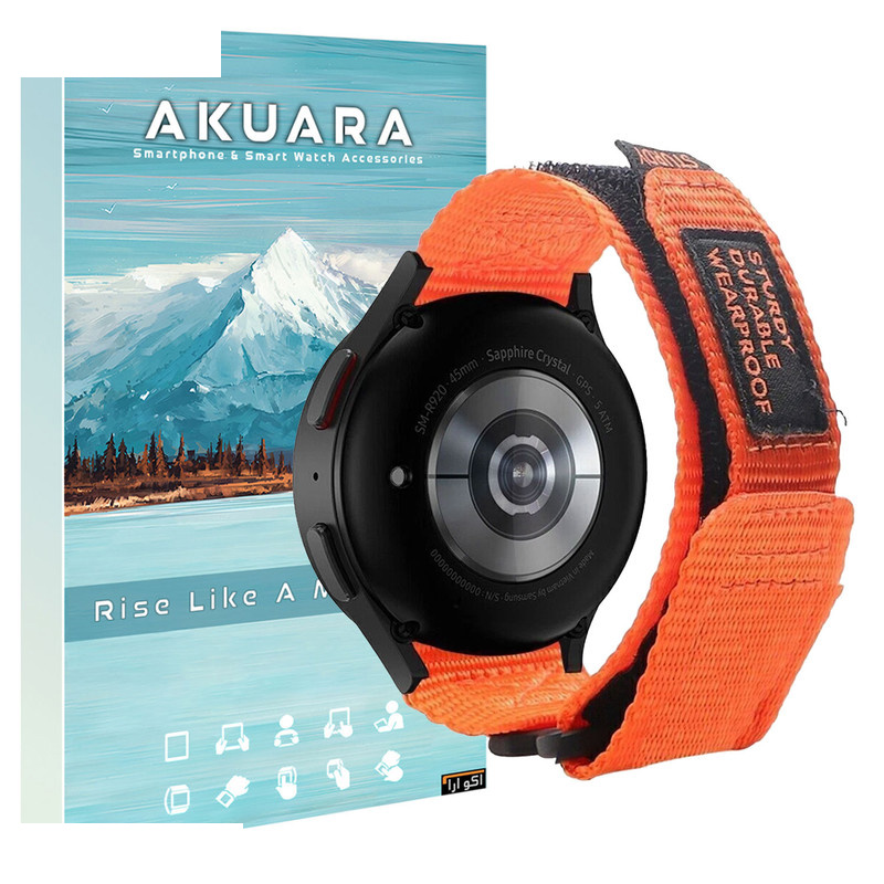بند آکوآرا مدل Sturdy AK مناسب برای ساعت هوشمند ناتینگ CMF Watch Pro 3 22mm