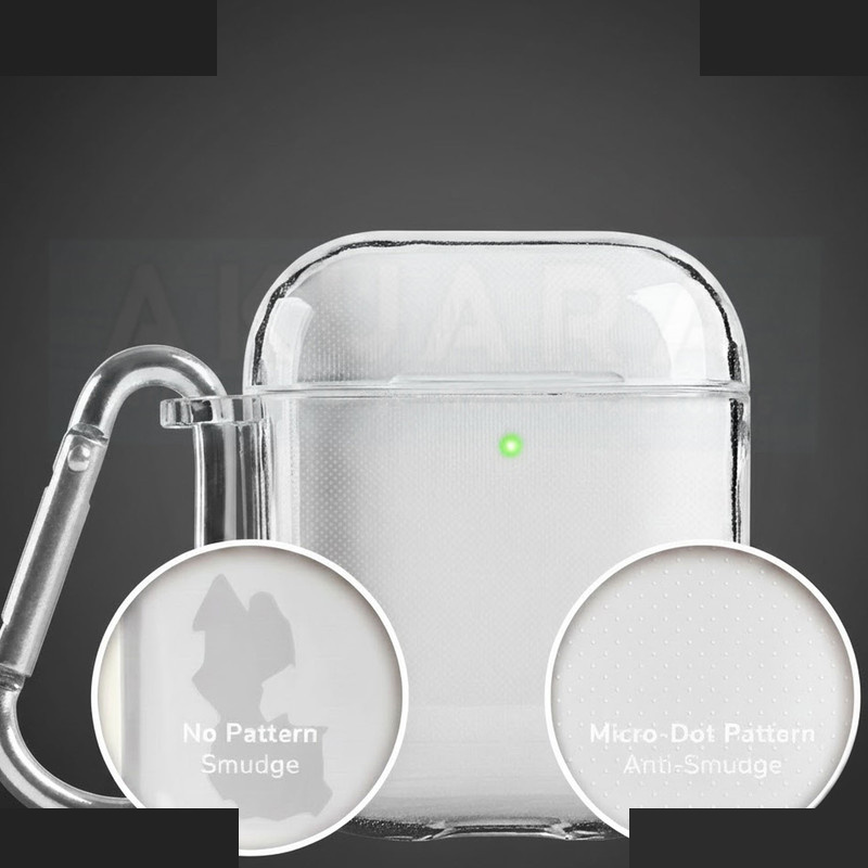 کاور آکوآرا مدل Clear مناسب برای کیس هدفون بیسیم اپل AirPods 1 / AirPods 2 کاور آکوآرا مدل Clear مناسب برای کیس هدفون بیسیم اپل AirPods 1 / AirPods 2