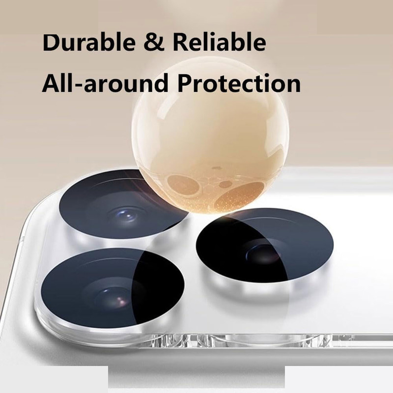 محافظ لنز دوربین شیشهای آکوآرا مدل CLR 3D مناسب برای گوشی موبایل اپل iPhone 17 Pro Max محافظ لنز دوربین شیشهای آکوآرا مدل CLR 3D مناسب برای گوشی موبایل اپل iPhone 17 Pro Max