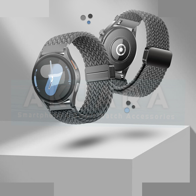 بند آکوآرا مدل Woven solomag مناسب برای ساعت هوشمند سامسونگ Galaxy Watch 7 44mm بند آکوآرا مدل Woven solomag مناسب برای ساعت هوشمند سامسونگ Galaxy Watch 7 44mm