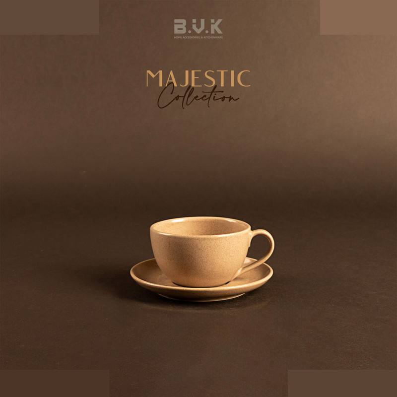 فنجان و نعلبکی بی.وی.کی طرح مجستیک کد 452714