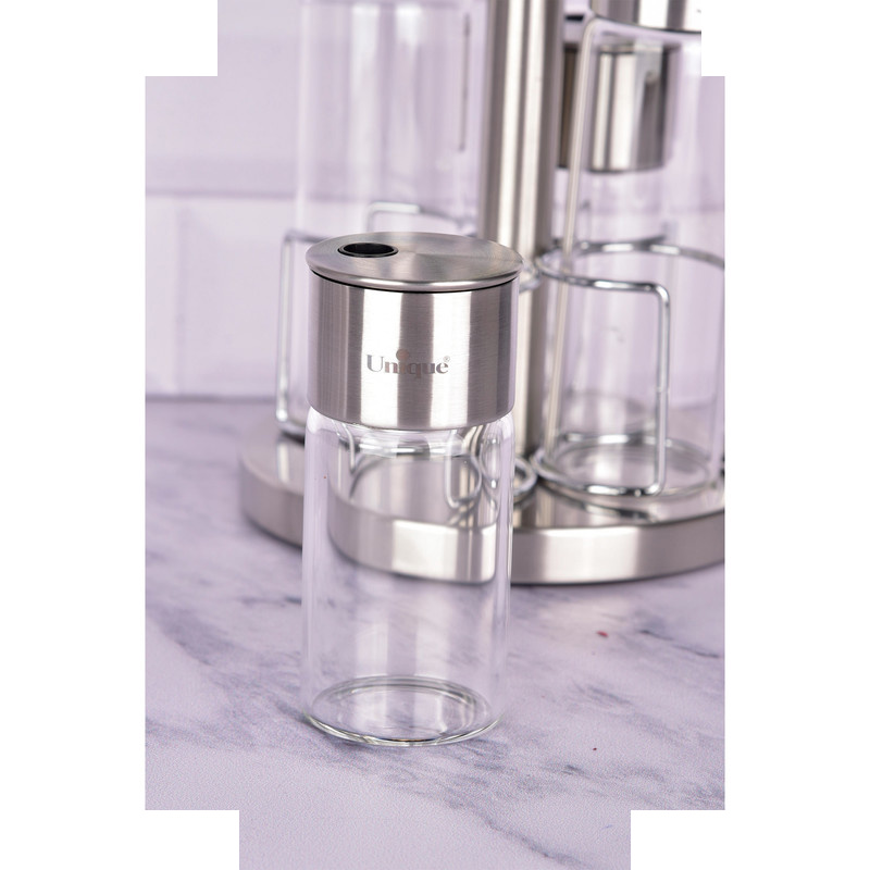 ست آبلیموخوری یونیک مدل استیل کد 1634 مجموعه 5 عددی