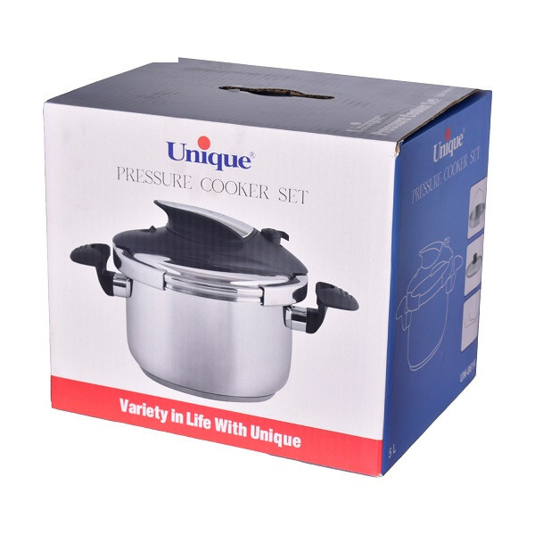 زودپز یونیک مدل استیل کد 8614 گنجایش 5 لیتر