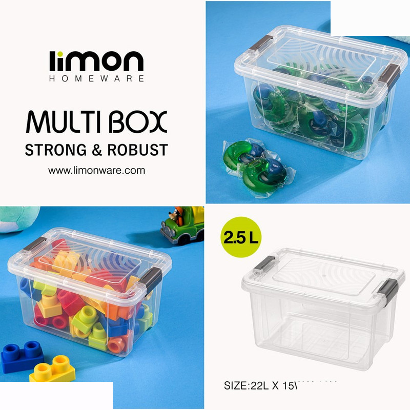 ظرف نگهدارنده لیمون مدل باکس مستطیل H2394