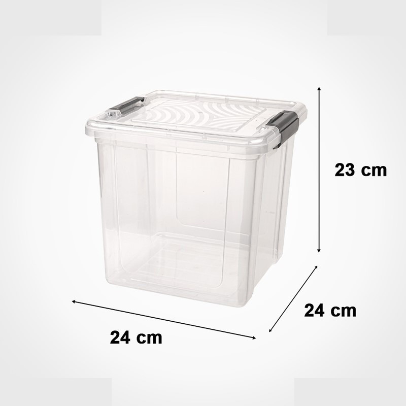 ظرف نگهدارنده لیمون مدل باکس مربع H2401