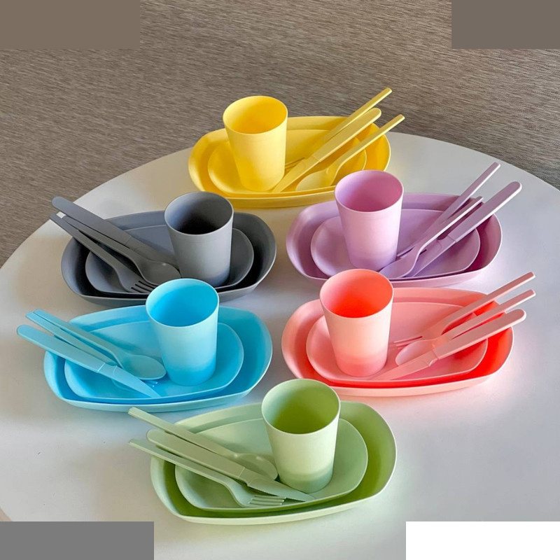 سبد پیک نیک 42 پارچه لیمون مدل پاستیلی کد 2438