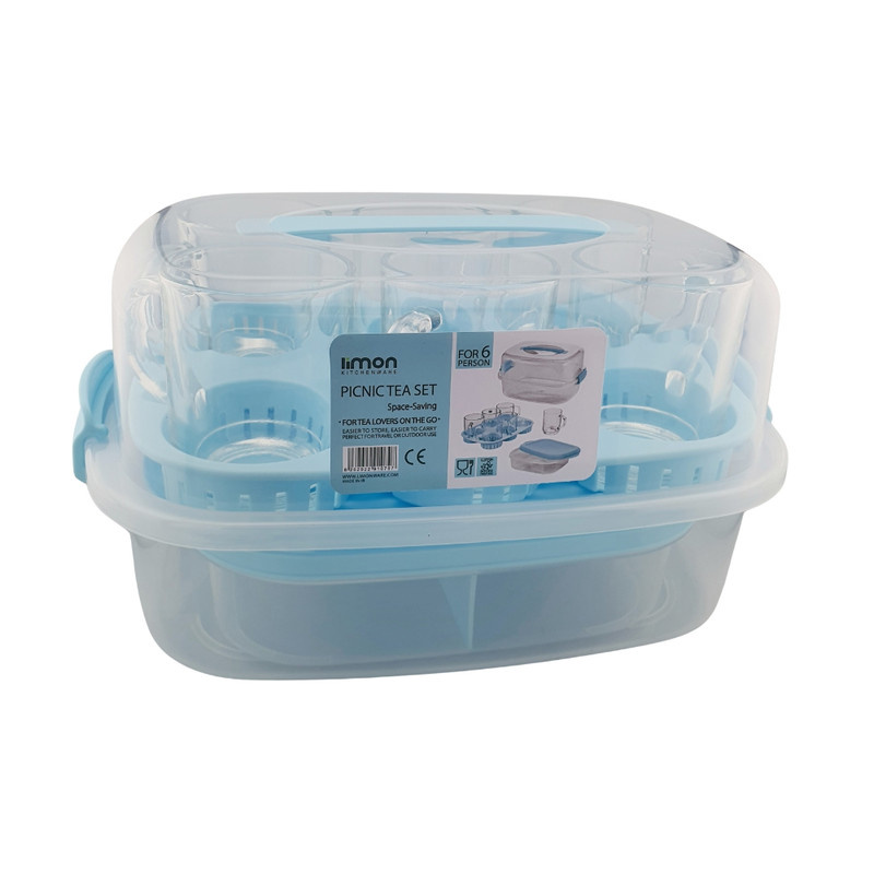 سبد پیک نیک لیمون مدل چای خوری کد FIDOKA-2440